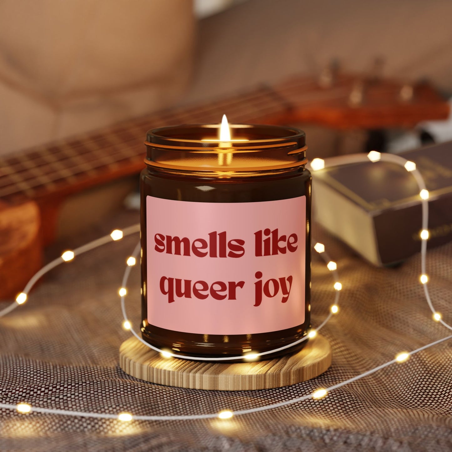 Soy Candle: Smells Like Queer Joy