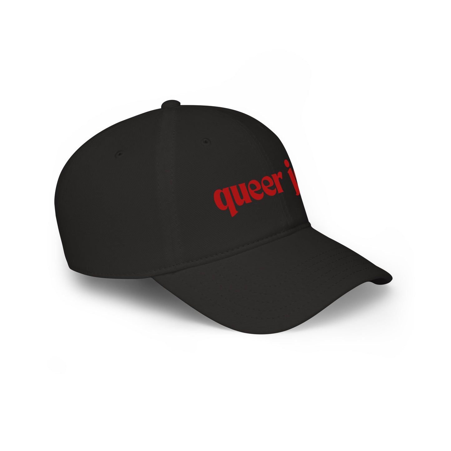 Queer Joy Baseball Cap — Embroidered Pride Hat