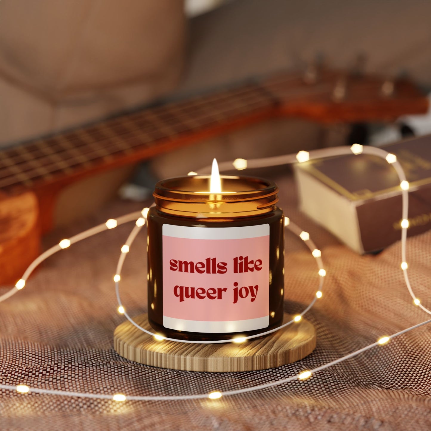 Soy Candle: Smells Like Queer Joy