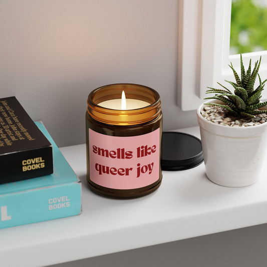 Soy Candle: Smells Like Queer Joy
